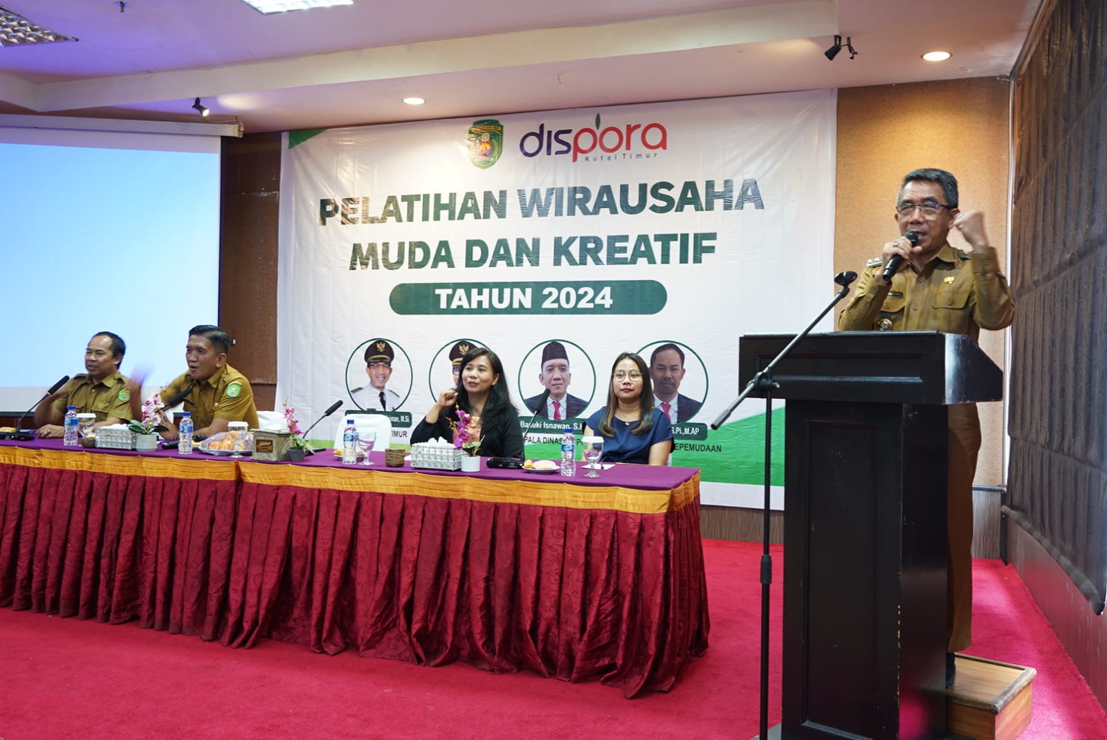 Munculkan Semangat Dan Kreativitas Di Pelatihan Wirausaha Muda Dispora