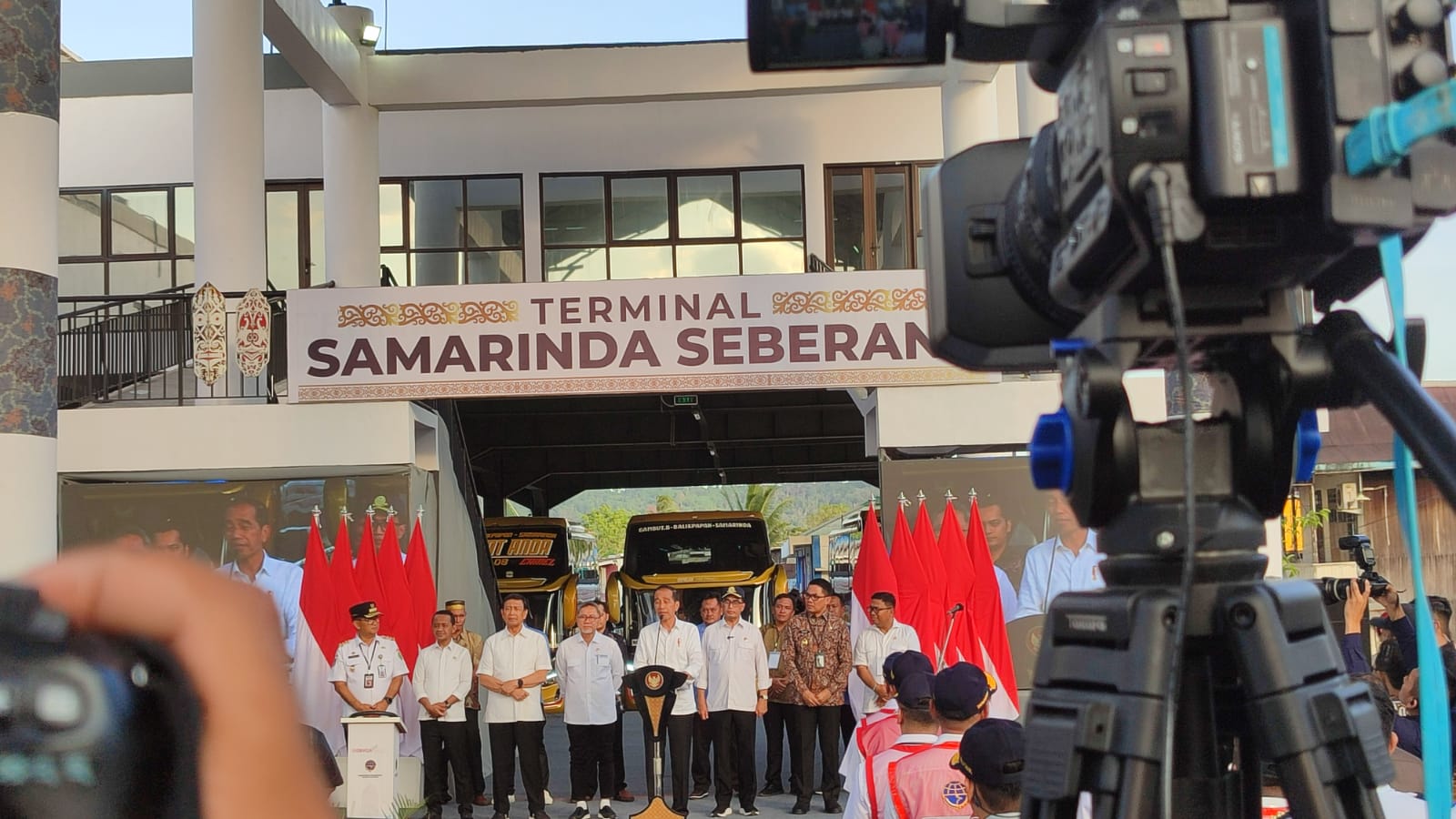 Presiden Jokowi Resmikan Terminal Samarinda Seberang, Dorong ...